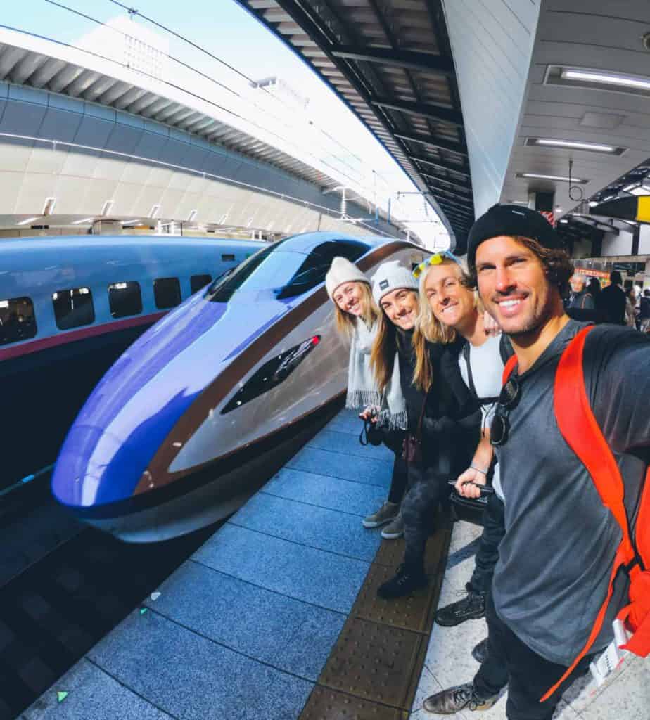 Shinkansen Train Tokyo Station