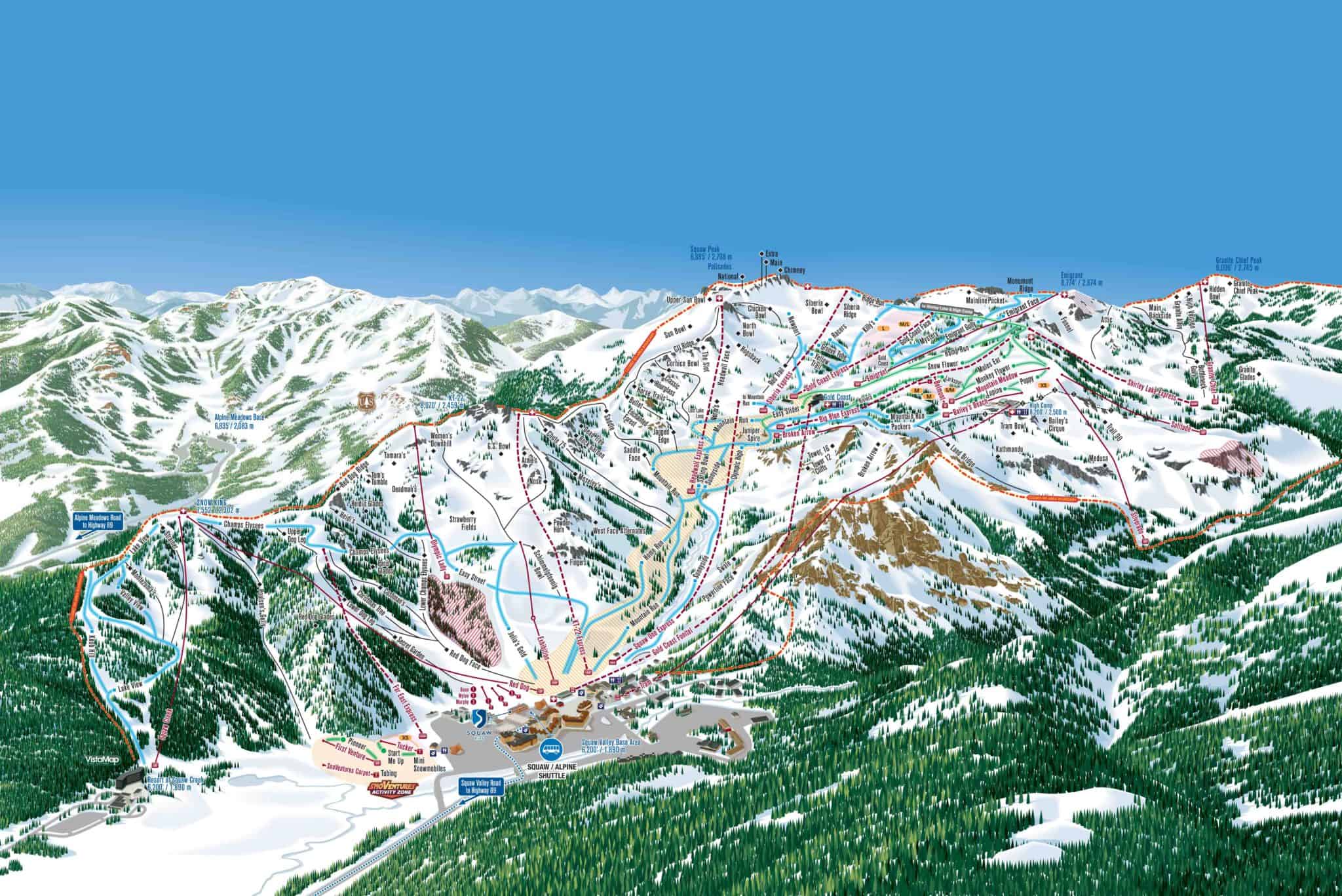 Palisades Tahoe USA Everything you need to know for your next Ski holiday